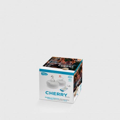 Ampoule portable 9W rechargeable Cherry blanche