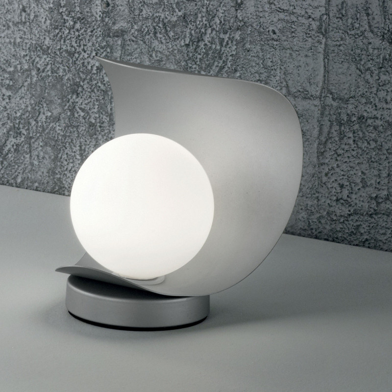 Lampe LED tactile Adria Argent - Fabas Luce