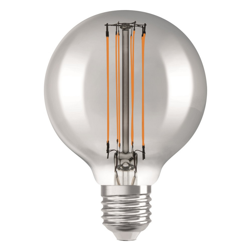 Ampoule Led Filament Vintage Edition Globe Mm W Fum Osram