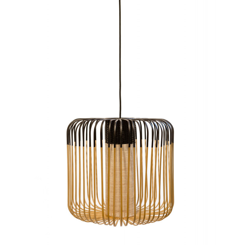  Suspension  Bamboo  Light M en bambou  Noir Forestier 