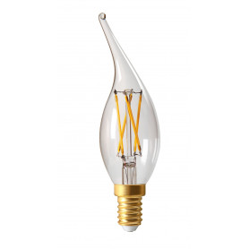Ampoule claire tubulaire LED 4W E14 - GIRARD SUDRON 14621